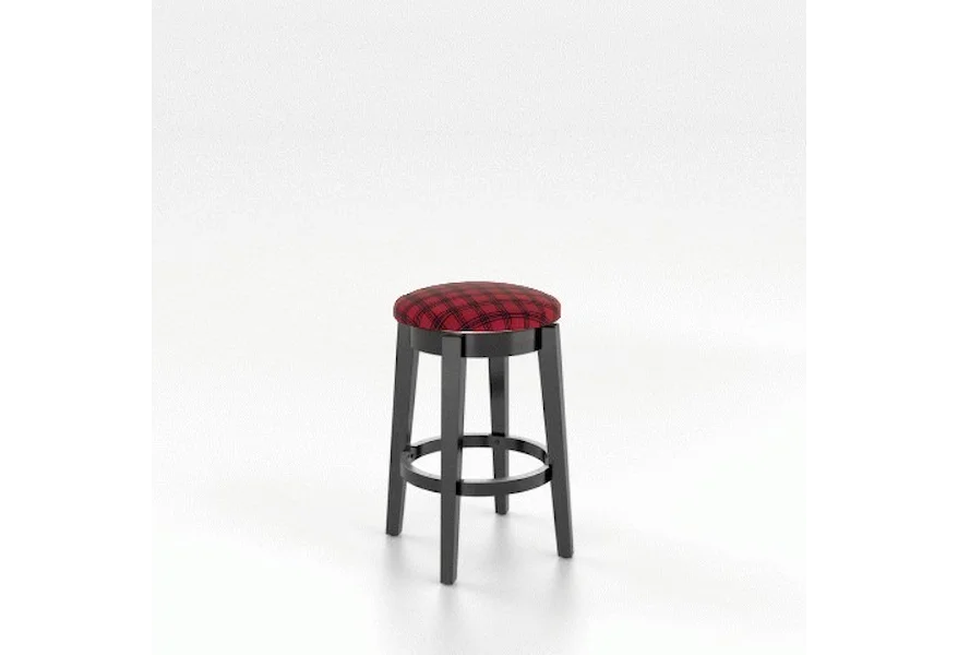 Gourmet Customizable 26" Swivel Stool by Canadel at Esprit Decor Home Furnishings